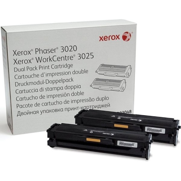 Картридж Xerox (106R03048) (1,5К*2) для Phaser 3020/WC 3025