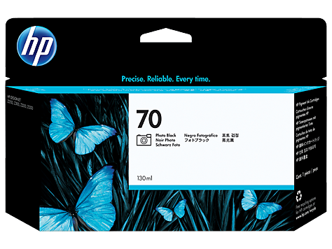 Картридж HP №70 (C9449A) (черный фото) для Designjet Z2100/3100/3200/5200/5400