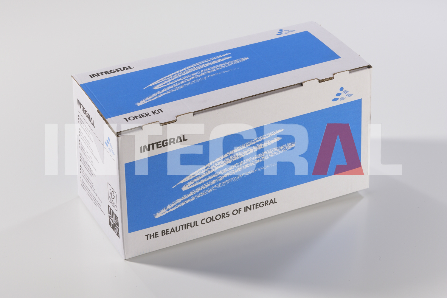 Тонер-картридж Kyocera Integral (TK-550C) для FS-C5200DN, Голубой, 6000 страниц