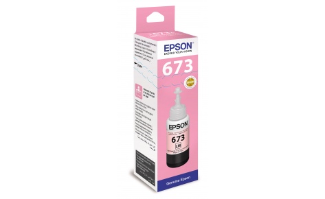 Картридж Epson 673 (C13T67364A) для L800/L805/L810/L850/L1800 светло-пурпурный