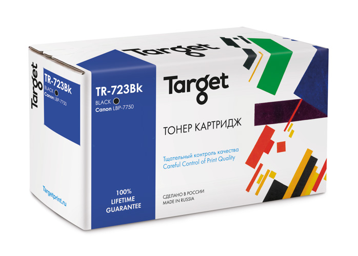 Картридж Canon Target (Cartridge 723 Black) (5,0К) для LBP7750/HP CP3525/CM3530 черный