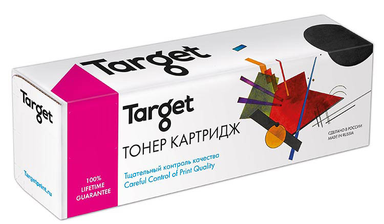 Картридж Kyocera Target (TK-540M MAGENTA) (4,0К) для FS-C5015 пурпурный