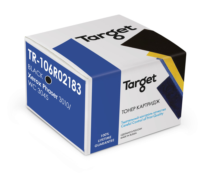 Картридж Xerox Target (106R02181) (1,0К) для Phaser 3010/3040/WC 3045