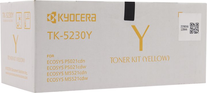 Картридж Kyocera TK-5230Y (1T02R9ANL0) (2,2К) для ECOSYS P5021/M5521 желтый