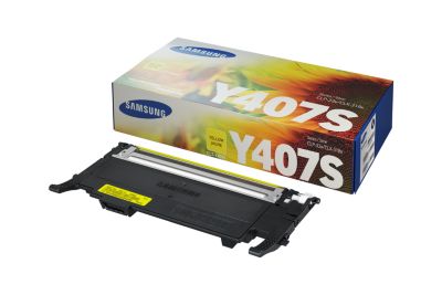 Картридж Samsung (CLT-Y407S) (1,0К) для CLP-320/325/CLX-3185 желтый