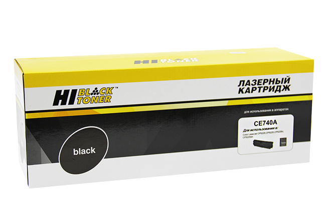 Картридж Hi-Black (HB-CE740A) для HP CLJ CP5220/5225/5225n/5225dn, Восстанов., Bk, 7K