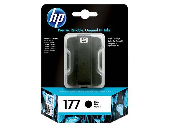 Картридж HP №177 (C8721HE) (черный) для Photosmart 3213/3313/8250/8253/C5183/6183/6283/7183/7283