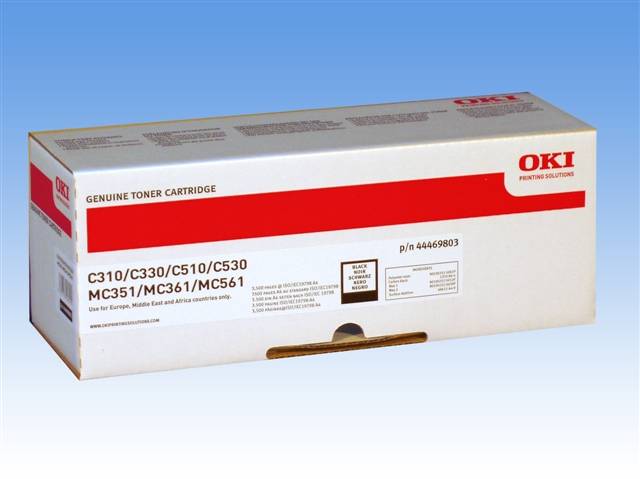 Картридж Oki (44469809/44469803) (3,5К) для C310/330/331/510/511/530/531/MC351/352/361/362 черный
