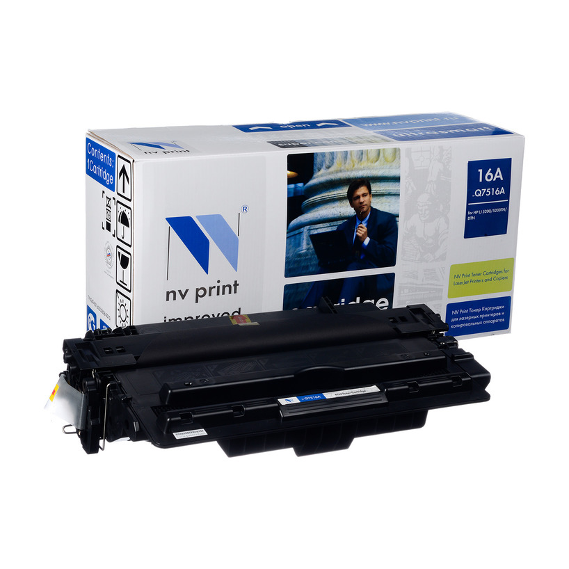 Картридж HP NV-Print (Q7516A) №16A (12,0К) для LJ 5200
