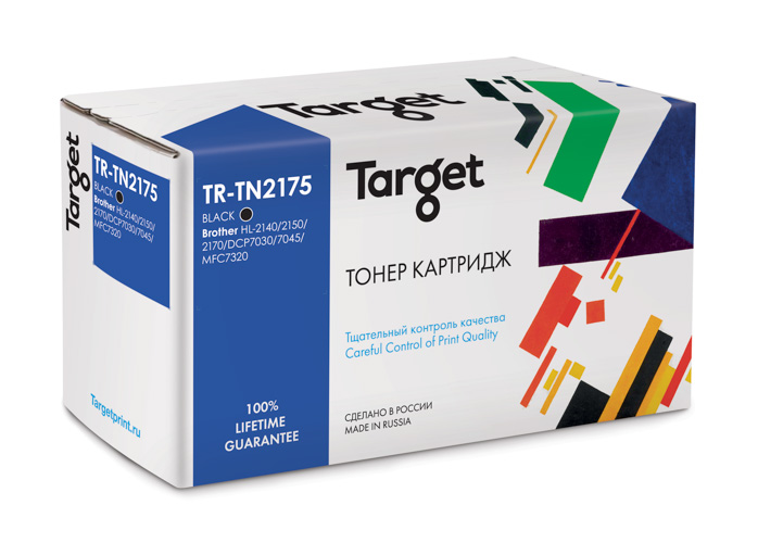 Картридж Brother Target (TN-2175) (2,6К) для HL-2140/2150/2170/DCP-7030/7032/7045/MFC-7320/7440/7840