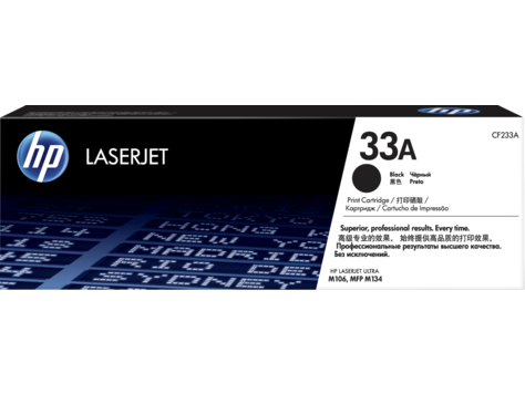 Картридж HP №33A (CF233A) (2,3К) для LJ Ultra M106/M134 тонер-часть