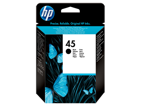 Картридж HP №45 (51645GE) для HP DeskJet 712/720/722/820/830/832/850/855/870/880/882/890... черный
