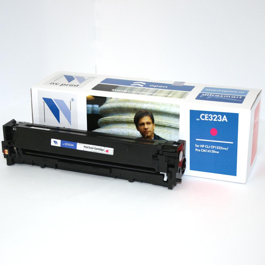 Картридж HP NV-Print (CE323A Magenta) (1,3К) для LJ Pro CM1415/CP1525 пурпурный