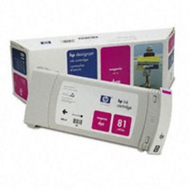 Картридж HP 81 (C4932A) 680-ml Magenta для Designjet 5000/5500