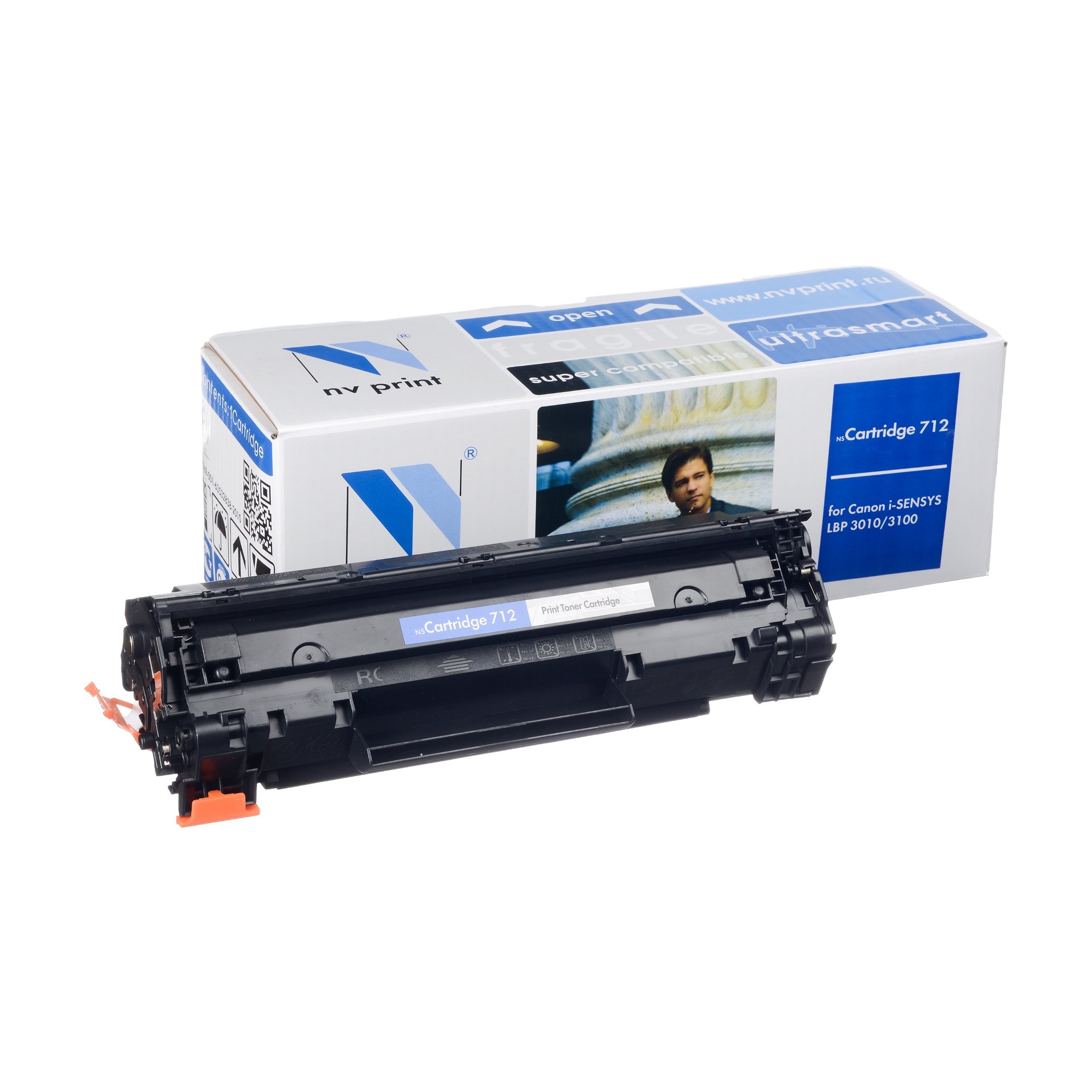 Картридж Canon NV-Print (Cartridge 712) (1,5К) для i-SENSYS LBP-3010/3100/HP LJ P1005