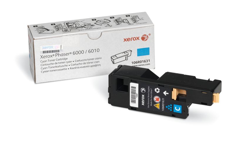 Картридж Xerox (106R01631) (1,0К) для Phaser 6000/6010/WC 6015 голубой