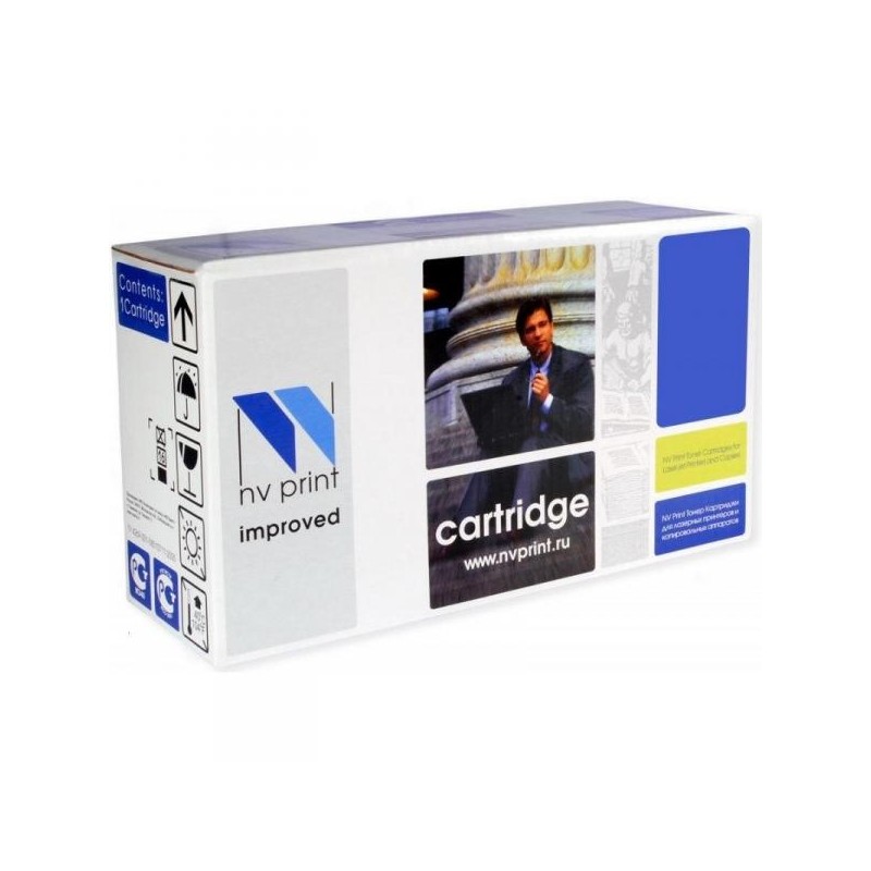 Картридж Kyocera NV-Print (TK-510C Cyan) (8,0К) для FS-C5020/5025/5030 голубой