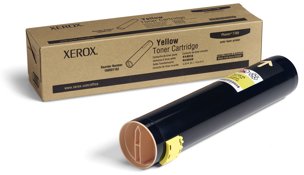 Картридж Xerox (106R01162) желтый (25,0К) для Phaser 7760