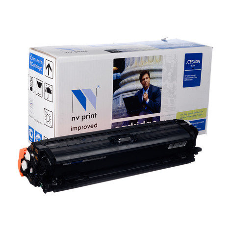 Картридж HP NV-Print (CE340A Black) (13,5К) для CLJ Color MFP M775 черный
