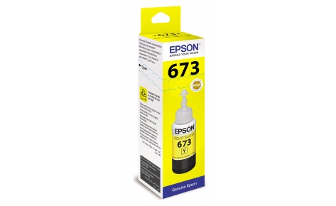 Картридж Epson 673 (C13T67344A) для L800/L805/L810/L850/L1800 желтый