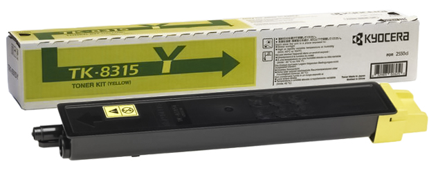 Картридж Kyocera TK-8315Y (1T02MVANL0) (6,0К) для TASKalfa 2550 желтый