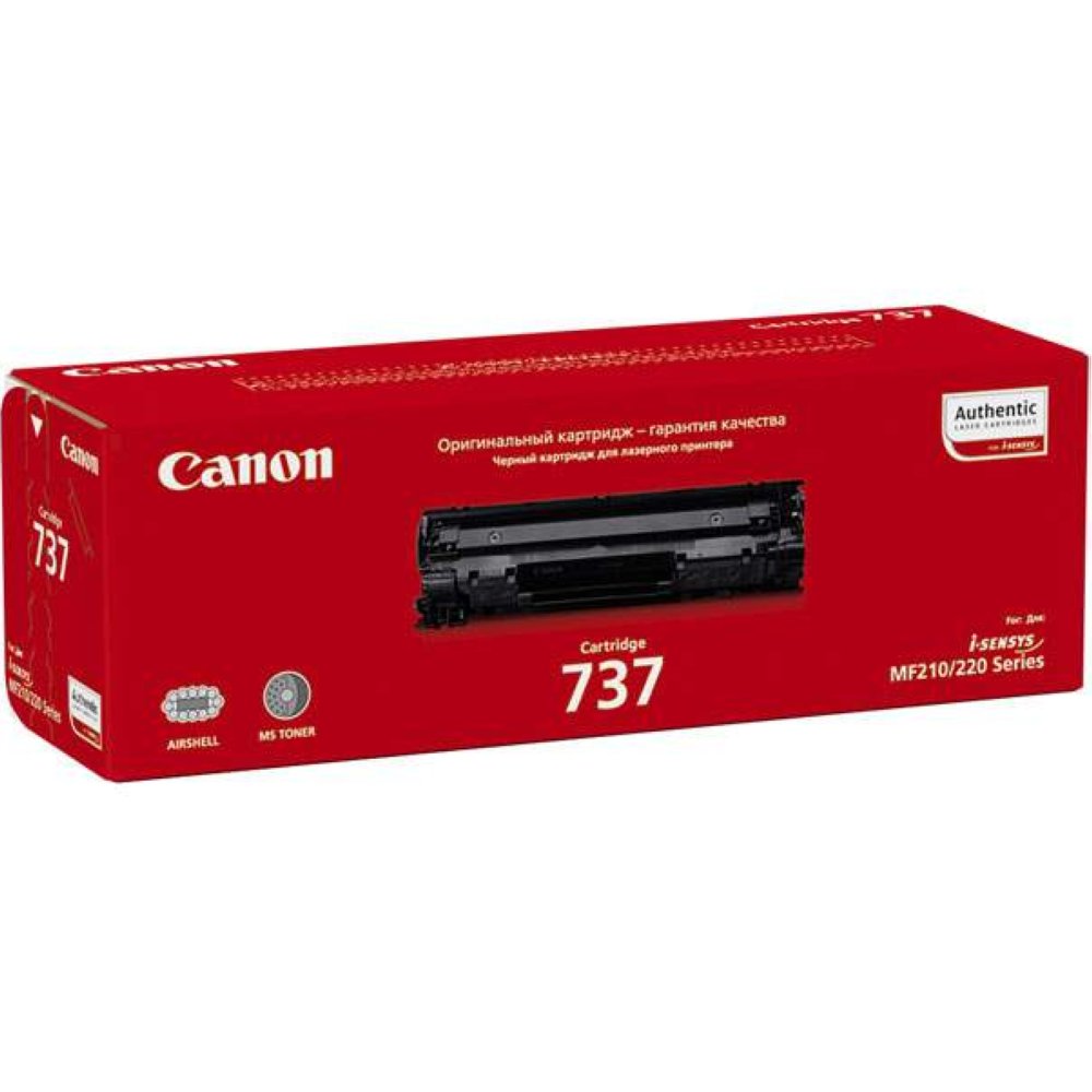 Картридж Canon CRG 737 (9435B004) (2,4К) для MF211/MF212/MF216/MF217/MF229